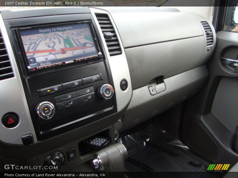 Red-E / Ebony/Ebony 2007 Cadillac Escalade ESV AWD