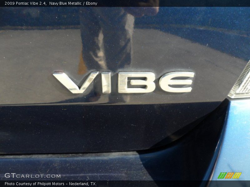 Navy Blue Metallic / Ebony 2009 Pontiac Vibe 2.4