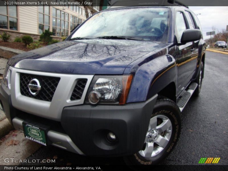 Navy Blue Metallic / Gray 2010 Nissan Xterra S 4x4