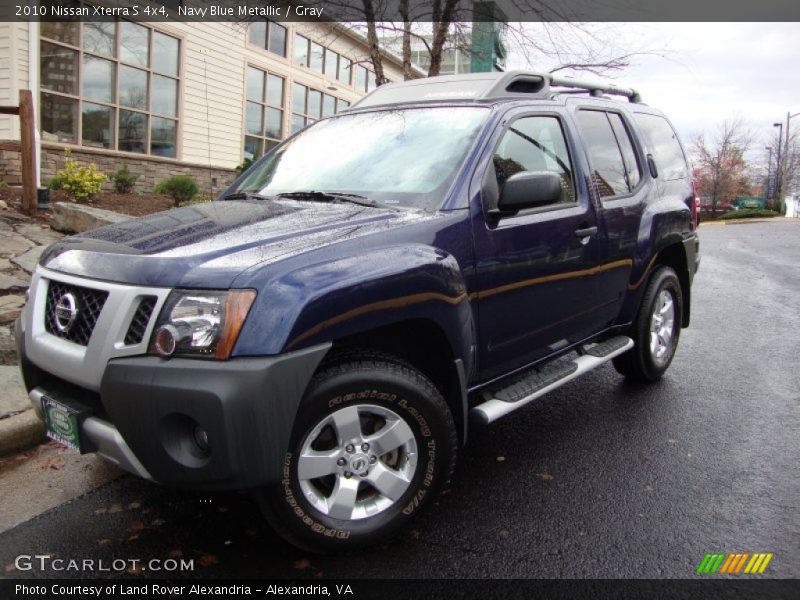 Navy Blue Metallic / Gray 2010 Nissan Xterra S 4x4