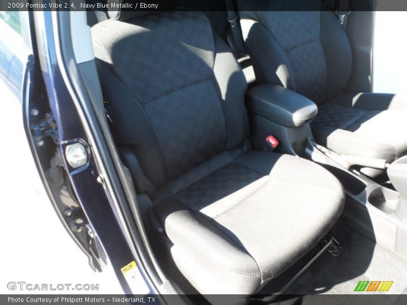 Navy Blue Metallic / Ebony 2009 Pontiac Vibe 2.4