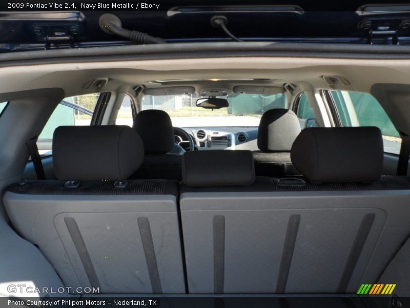 Navy Blue Metallic / Ebony 2009 Pontiac Vibe 2.4