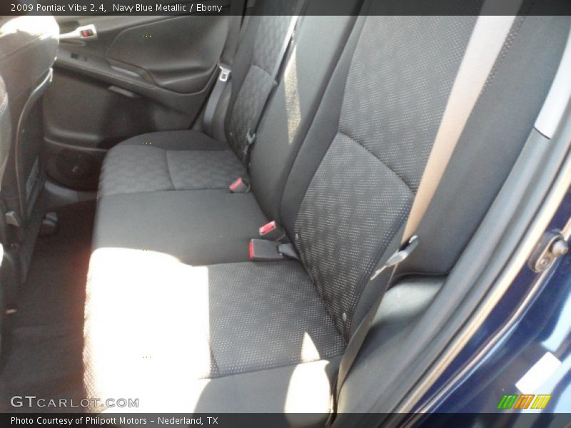 Navy Blue Metallic / Ebony 2009 Pontiac Vibe 2.4