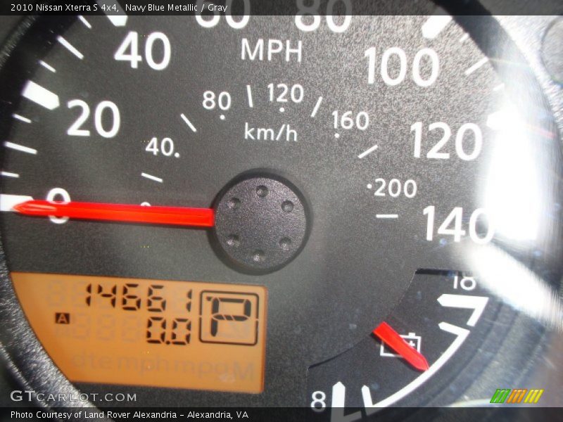 Navy Blue Metallic / Gray 2010 Nissan Xterra S 4x4