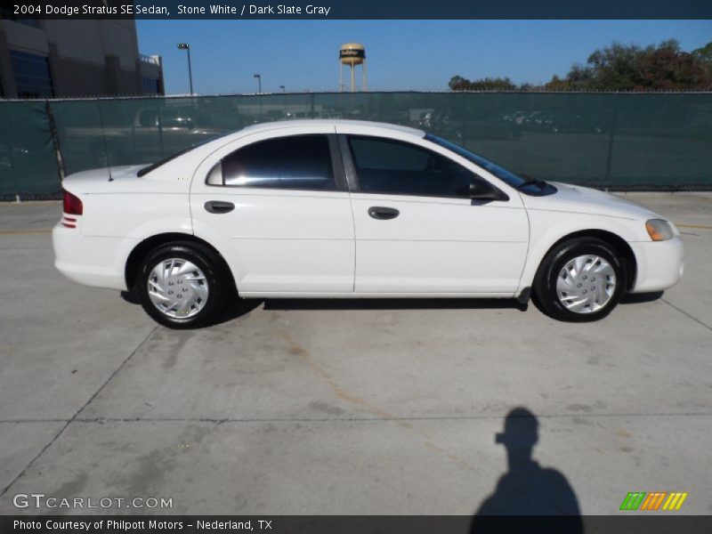 Stone White / Dark Slate Gray 2004 Dodge Stratus SE Sedan