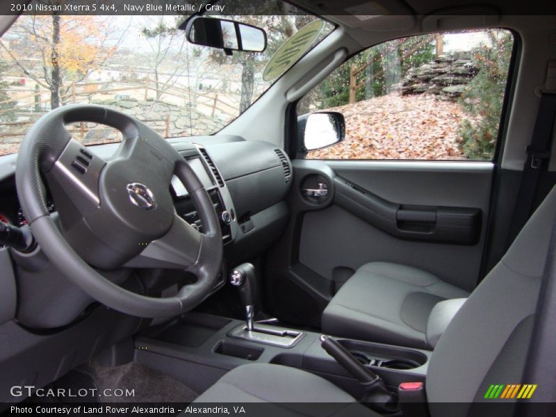 Navy Blue Metallic / Gray 2010 Nissan Xterra S 4x4