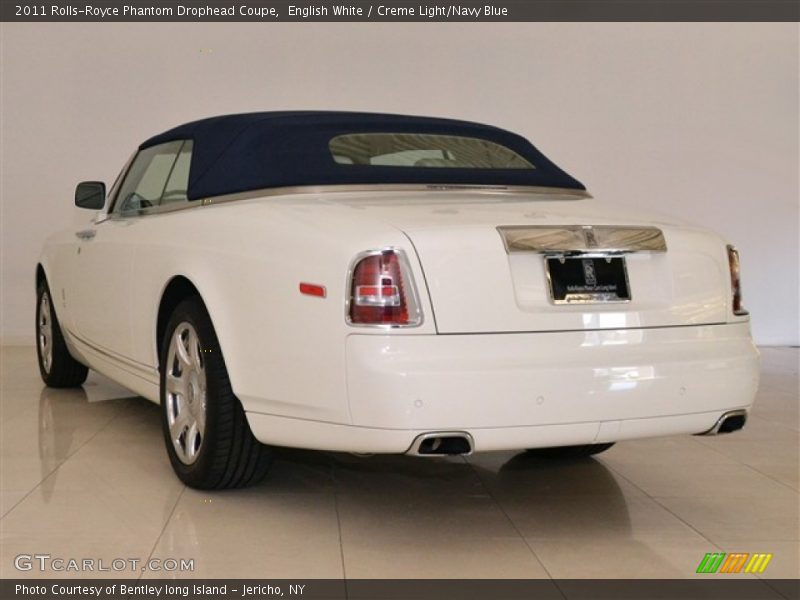 English White / Creme Light/Navy Blue 2011 Rolls-Royce Phantom Drophead Coupe