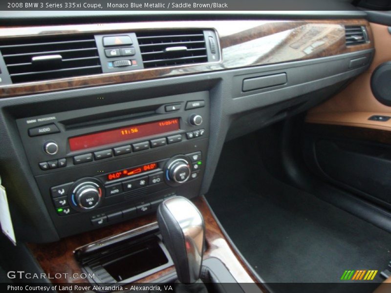 Monaco Blue Metallic / Saddle Brown/Black 2008 BMW 3 Series 335xi Coupe