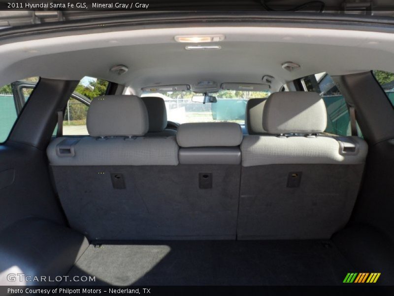 Mineral Gray / Gray 2011 Hyundai Santa Fe GLS