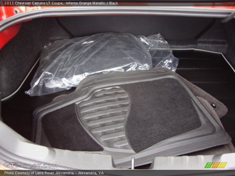 Inferno Orange Metallic / Black 2011 Chevrolet Camaro LT Coupe