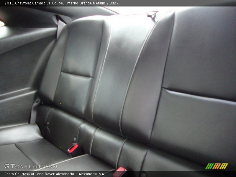 Inferno Orange Metallic / Black 2011 Chevrolet Camaro LT Coupe