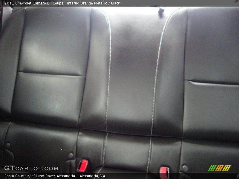 Inferno Orange Metallic / Black 2011 Chevrolet Camaro LT Coupe