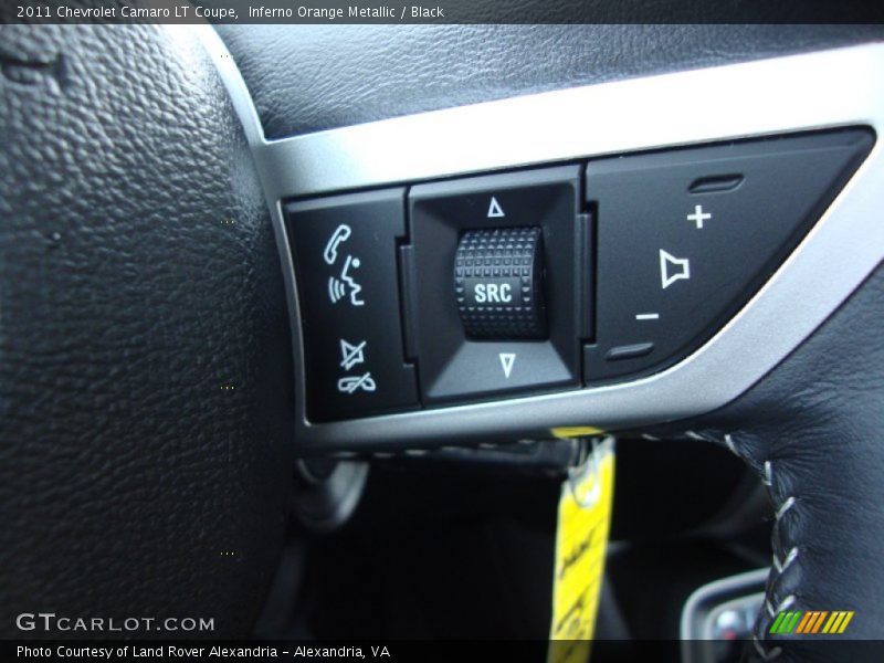Inferno Orange Metallic / Black 2011 Chevrolet Camaro LT Coupe