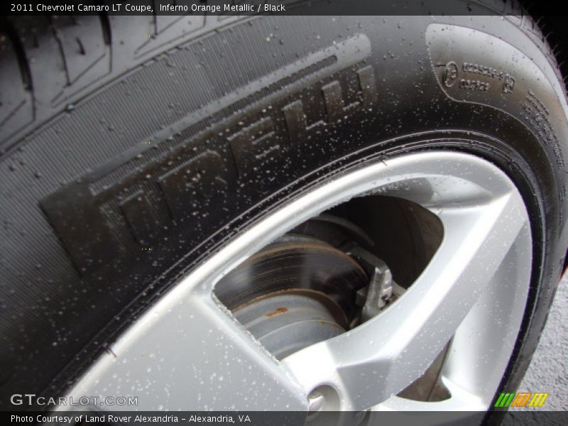 Inferno Orange Metallic / Black 2011 Chevrolet Camaro LT Coupe