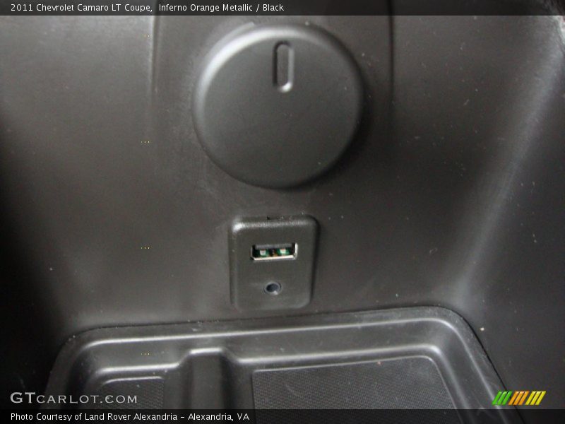 Inferno Orange Metallic / Black 2011 Chevrolet Camaro LT Coupe