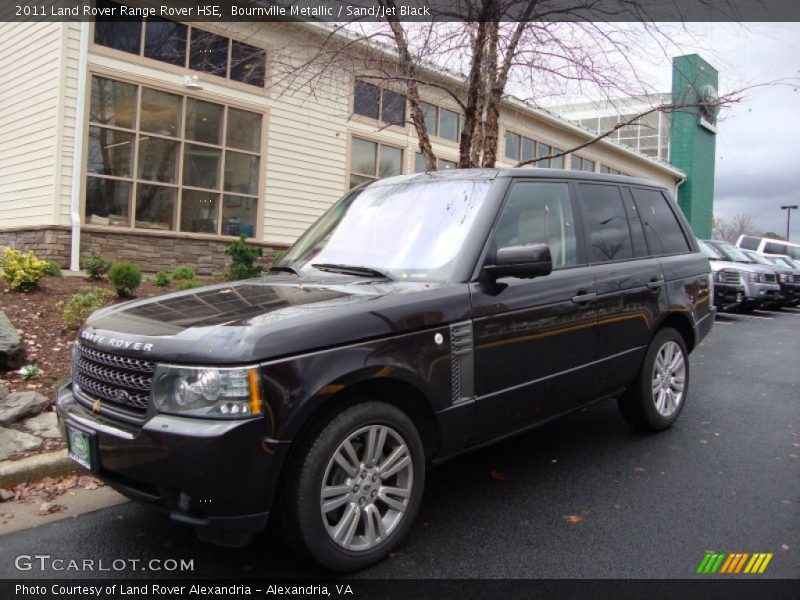 Bournville Metallic / Sand/Jet Black 2011 Land Rover Range Rover HSE