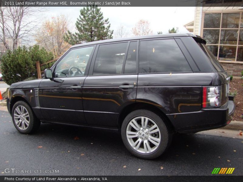 Bournville Metallic / Sand/Jet Black 2011 Land Rover Range Rover HSE