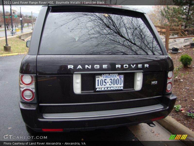 Bournville Metallic / Sand/Jet Black 2011 Land Rover Range Rover HSE
