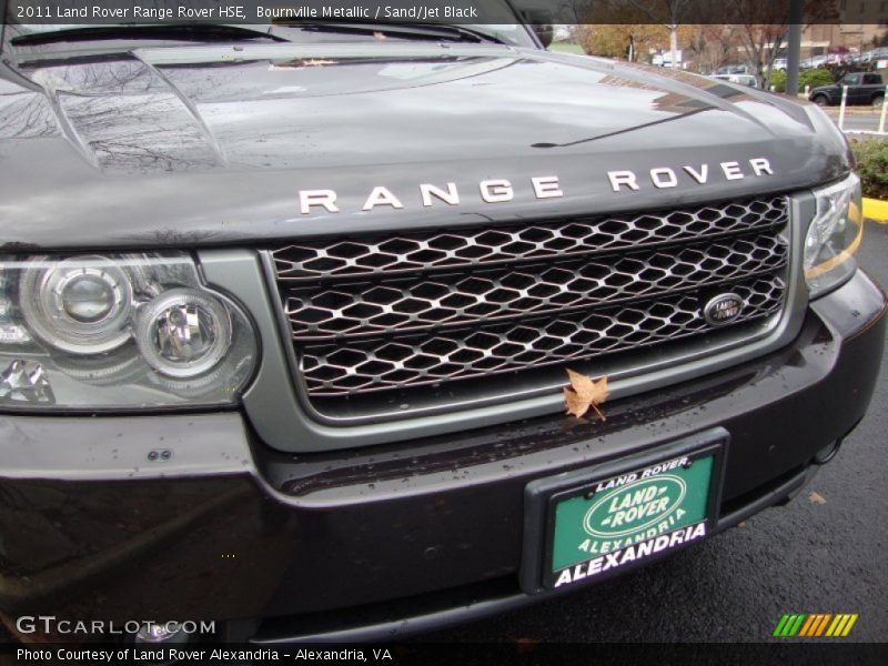 Bournville Metallic / Sand/Jet Black 2011 Land Rover Range Rover HSE