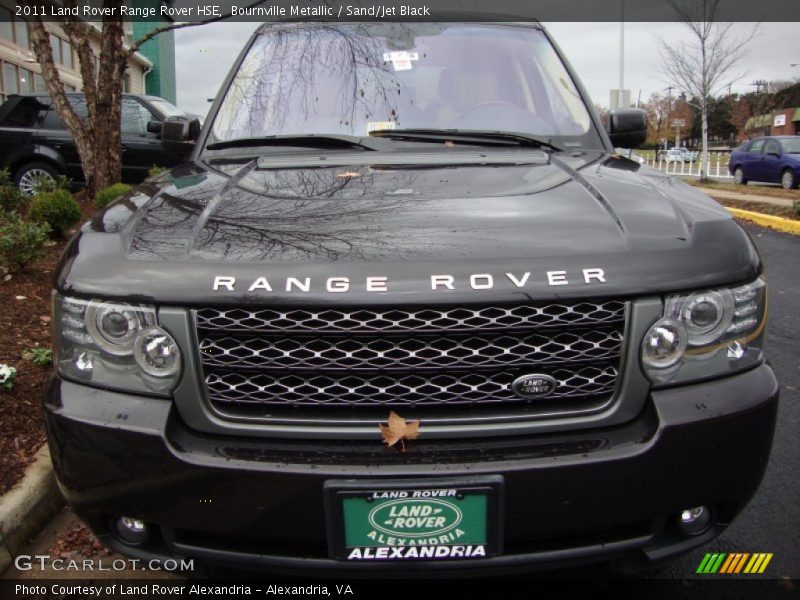 Bournville Metallic / Sand/Jet Black 2011 Land Rover Range Rover HSE