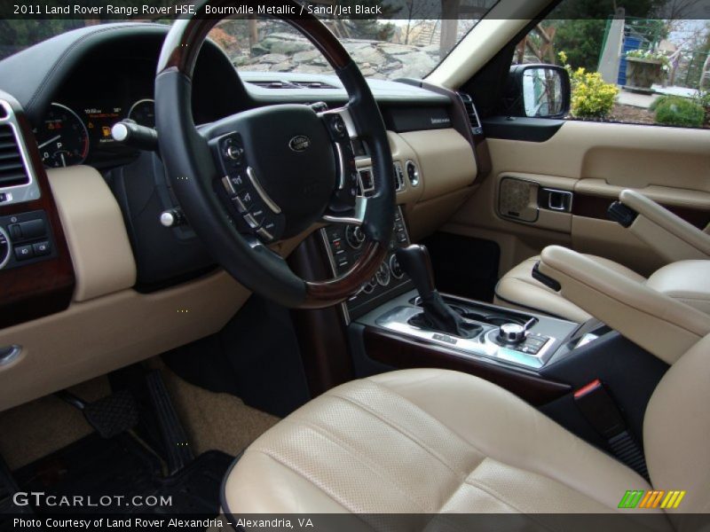 Bournville Metallic / Sand/Jet Black 2011 Land Rover Range Rover HSE