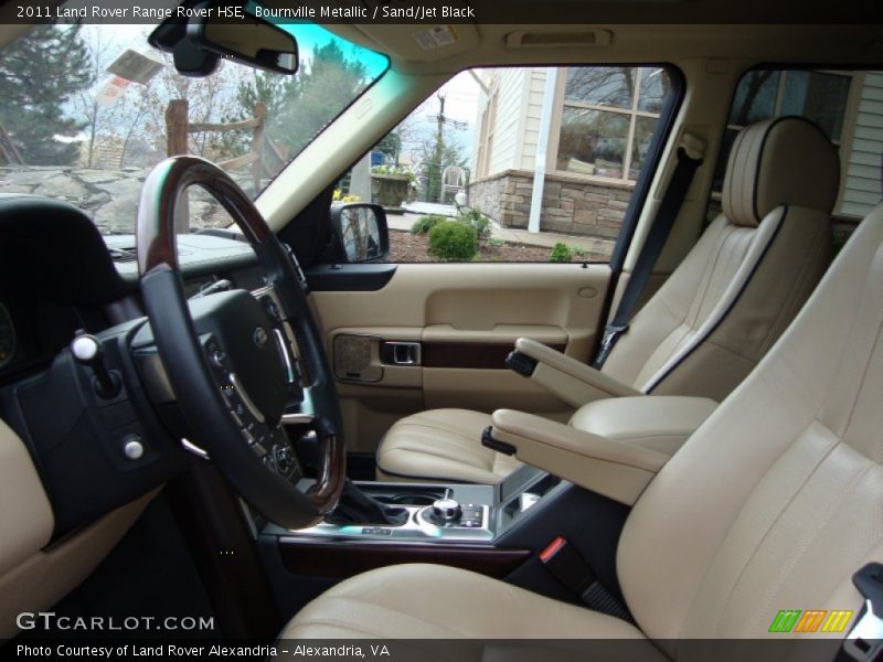 Bournville Metallic / Sand/Jet Black 2011 Land Rover Range Rover HSE
