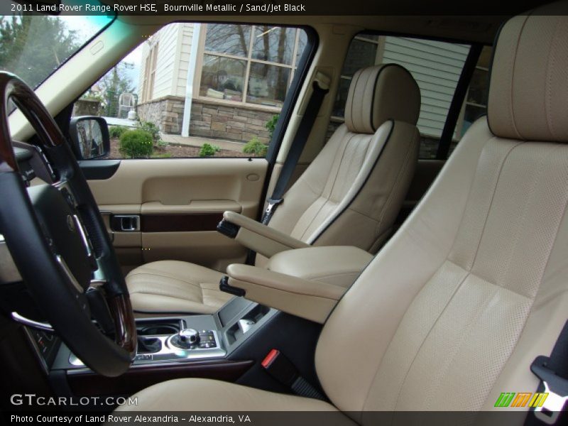 Bournville Metallic / Sand/Jet Black 2011 Land Rover Range Rover HSE