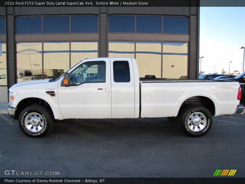  2010 F250 Super Duty Lariat SuperCab 4x4 Oxford White