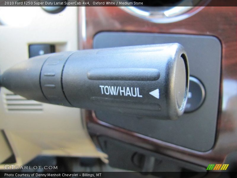 Oxford White / Medium Stone 2010 Ford F250 Super Duty Lariat SuperCab 4x4