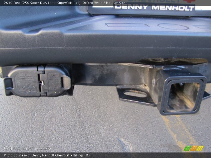 Oxford White / Medium Stone 2010 Ford F250 Super Duty Lariat SuperCab 4x4