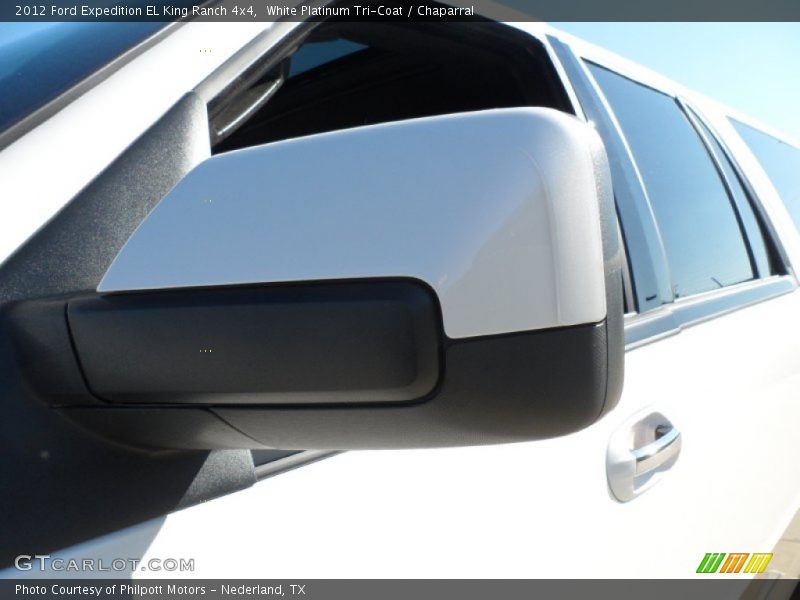 White Platinum Tri-Coat / Chaparral 2012 Ford Expedition EL King Ranch 4x4