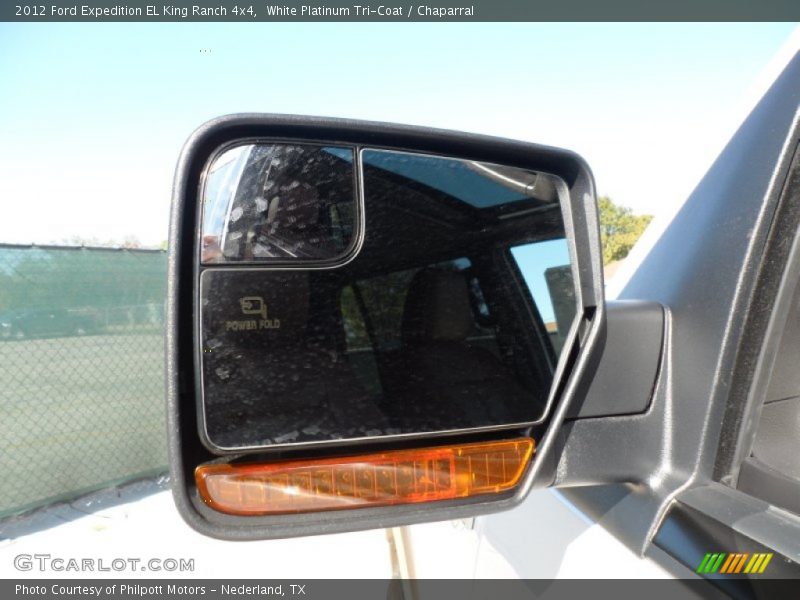 White Platinum Tri-Coat / Chaparral 2012 Ford Expedition EL King Ranch 4x4