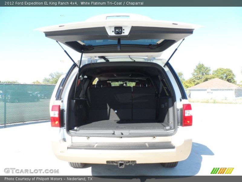 White Platinum Tri-Coat / Chaparral 2012 Ford Expedition EL King Ranch 4x4