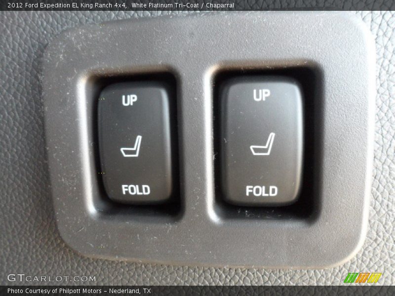 White Platinum Tri-Coat / Chaparral 2012 Ford Expedition EL King Ranch 4x4