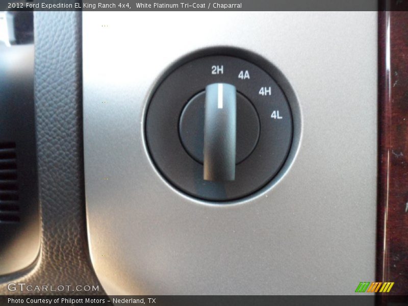 Controls of 2012 Expedition EL King Ranch 4x4