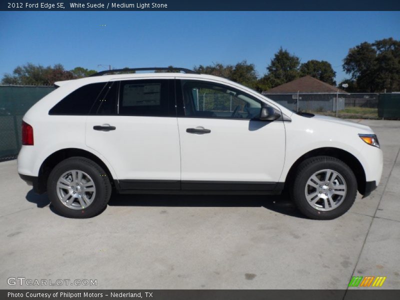  2012 Edge SE White Suede
