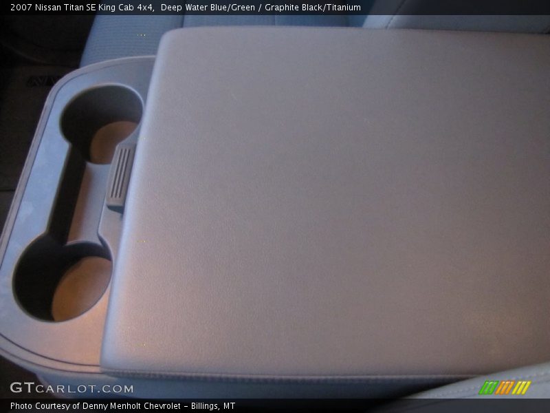Deep Water Blue/Green / Graphite Black/Titanium 2007 Nissan Titan SE King Cab 4x4
