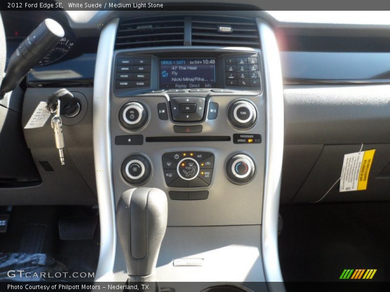 Controls of 2012 Edge SE