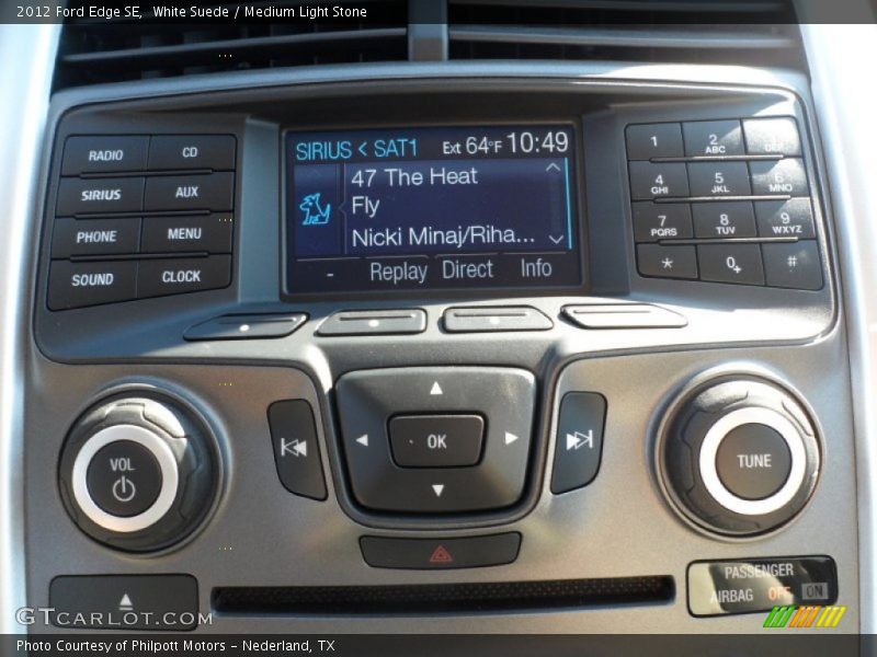 Audio System of 2012 Edge SE