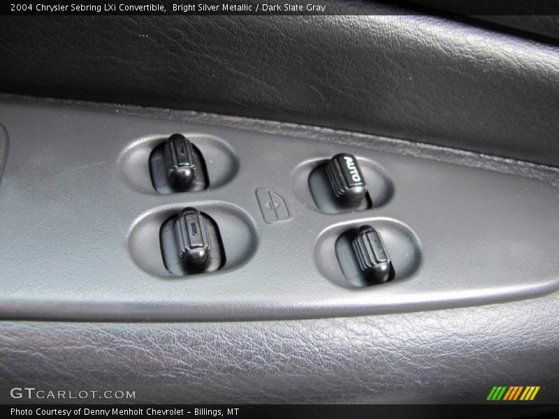 Bright Silver Metallic / Dark Slate Gray 2004 Chrysler Sebring LXi Convertible