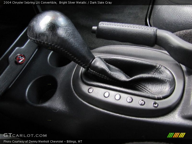 Bright Silver Metallic / Dark Slate Gray 2004 Chrysler Sebring LXi Convertible