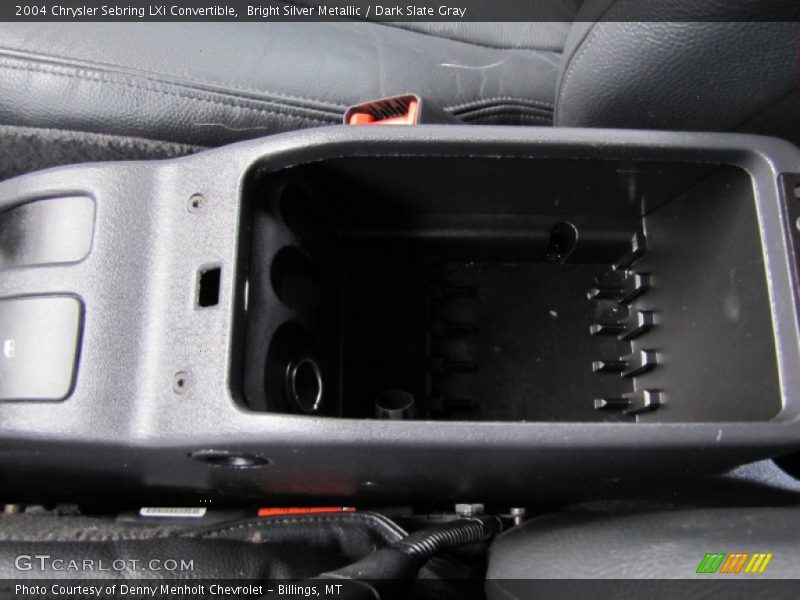 Bright Silver Metallic / Dark Slate Gray 2004 Chrysler Sebring LXi Convertible