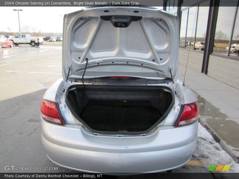Bright Silver Metallic / Dark Slate Gray 2004 Chrysler Sebring LXi Convertible