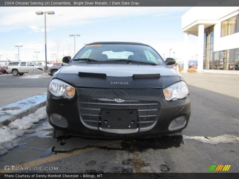 Bright Silver Metallic / Dark Slate Gray 2004 Chrysler Sebring LXi Convertible