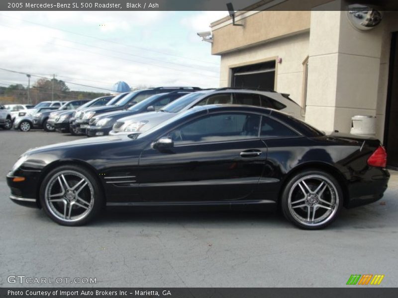 Custom Wheels of 2005 SL 500 Roadster