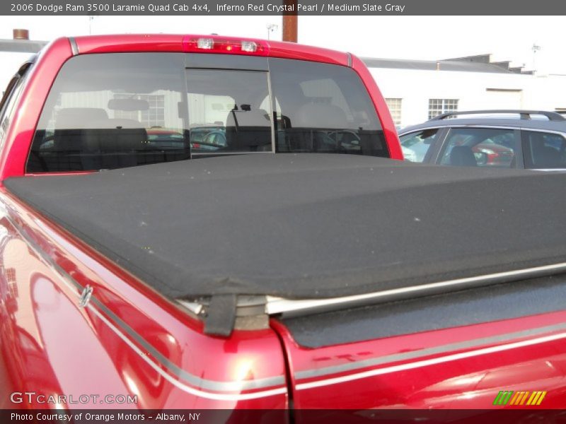 Inferno Red Crystal Pearl / Medium Slate Gray 2006 Dodge Ram 3500 Laramie Quad Cab 4x4