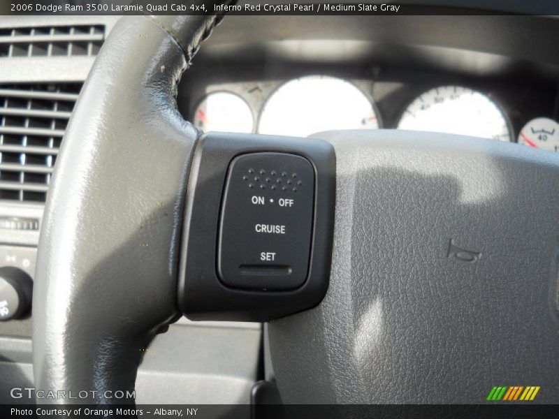 Inferno Red Crystal Pearl / Medium Slate Gray 2006 Dodge Ram 3500 Laramie Quad Cab 4x4