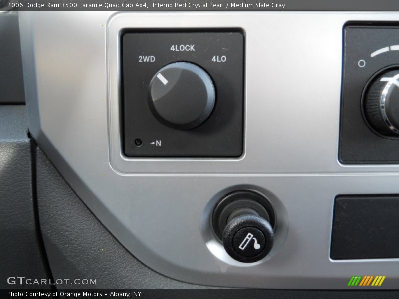 Inferno Red Crystal Pearl / Medium Slate Gray 2006 Dodge Ram 3500 Laramie Quad Cab 4x4