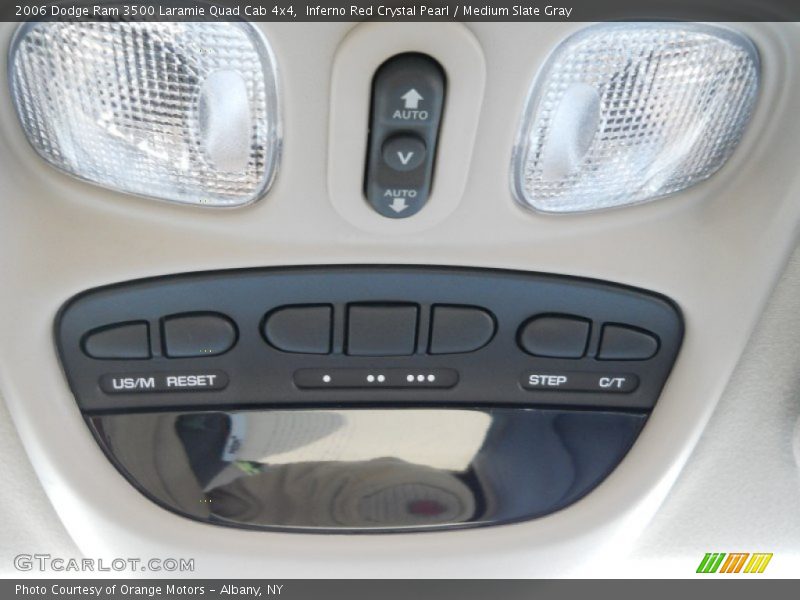 Inferno Red Crystal Pearl / Medium Slate Gray 2006 Dodge Ram 3500 Laramie Quad Cab 4x4