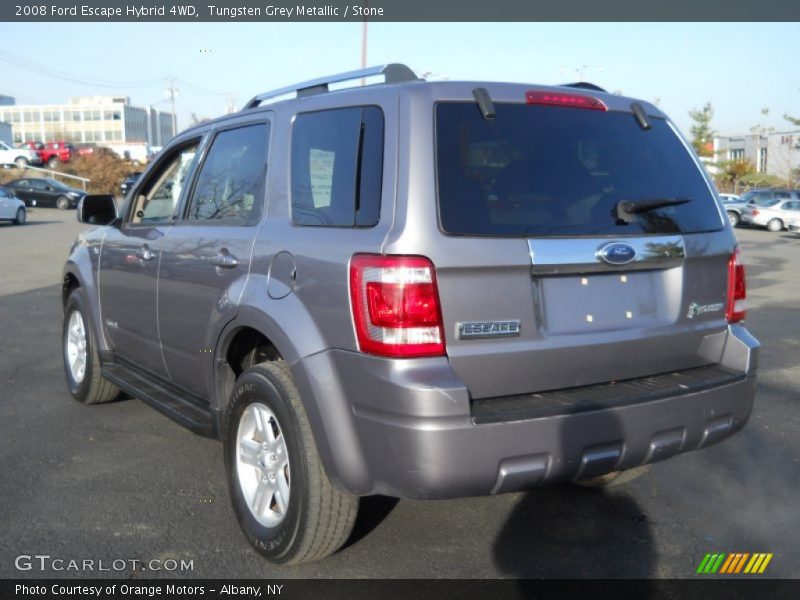 Tungsten Grey Metallic / Stone 2008 Ford Escape Hybrid 4WD